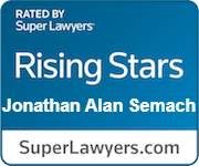 Rated by Super Lawyers | Rising Stars | Jonathan Alan Semach | SuperLawyers.com