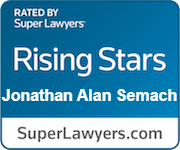 Rated by Super Lawyers | Rising Stars | Jonathan Alan Semach | SuperLawyers.com